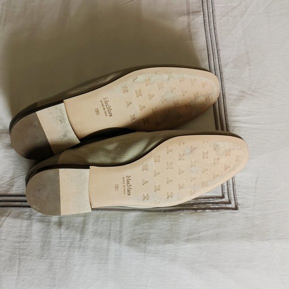Max Mara Loafers Linen/Leather - Picture 4 of 5
